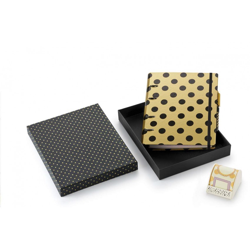 Caderno CD Fichario Gold& Kraft Planner Ultra OU(190Fls)Unid - Ref.(4413-8)03022128002 Otima